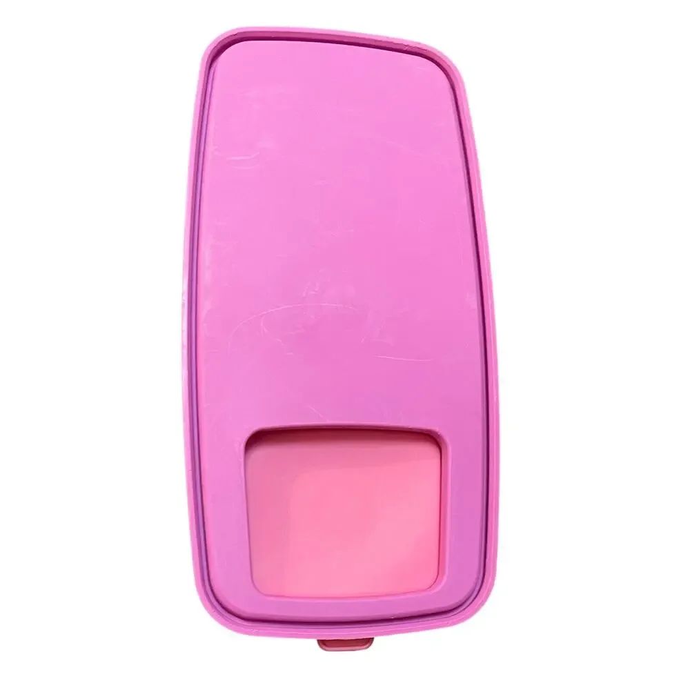 Tupperware Flip Top Lid 1589 Cereal Keeper Store N Pour Purple Pink Replacement